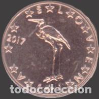 Euros: Slovenia 1 Cent 2017 Uncirculated UNC
