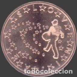Euros: Slovenia 5 Cent 2017 Uncirculated UNC
