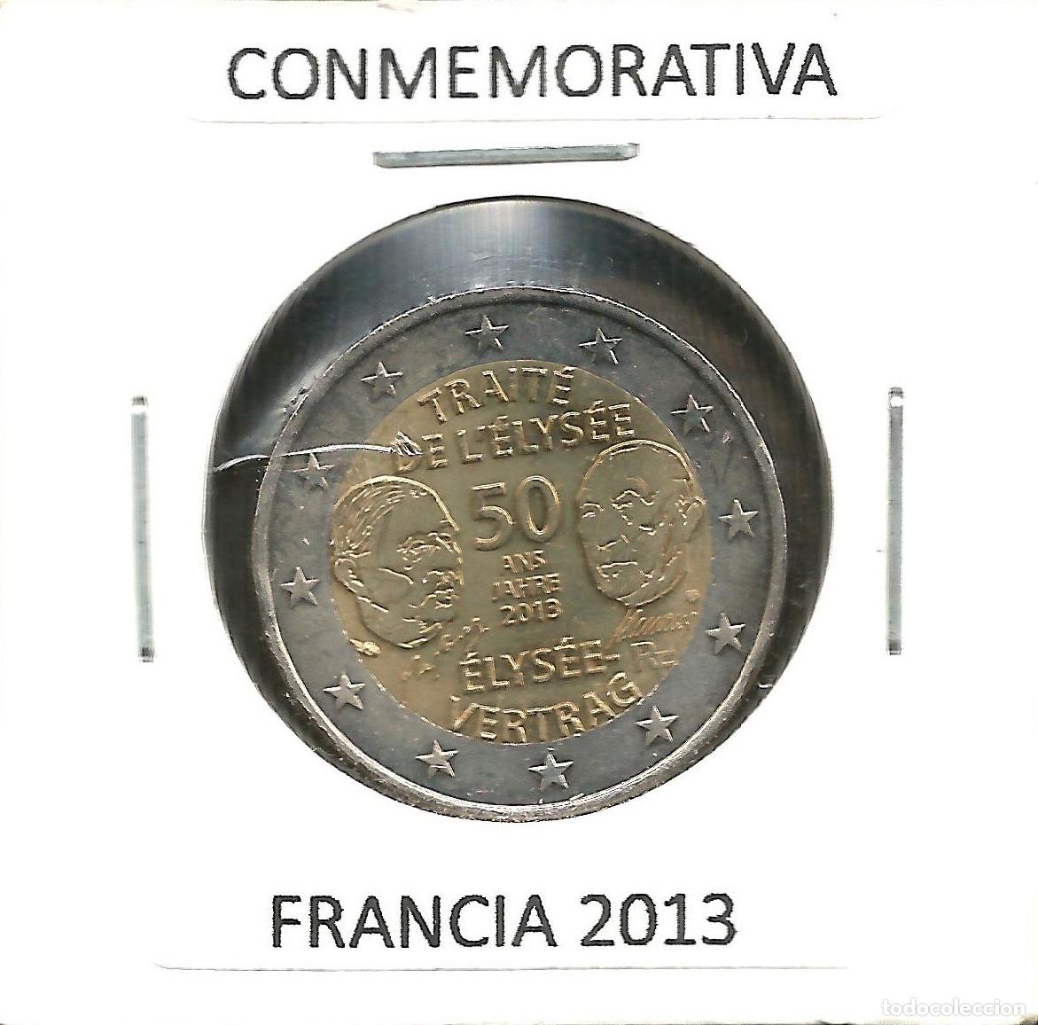 Euros: FRANCIA 2013 - CONMEMORATIVA ELISEO - KM 2094 - CIRCULADA