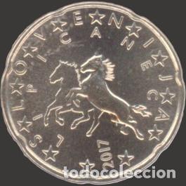 Euros: Slovenia 20 Cent 2017 Uncirculated UNC