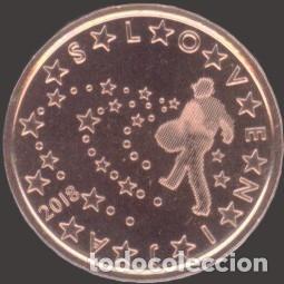 Euros: Slovenia 5 Cent 2018 Uncirculated UNC