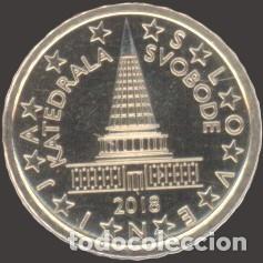 Euros: Slovenia 10 Cent 2018 Uncirculated UNC