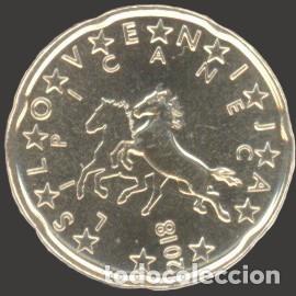 Euros: Slovenia 20 Cent 2018 Uncirculated UNC