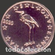 Euros: Slovenia 1 Cent 2020 Uncirculated UNC