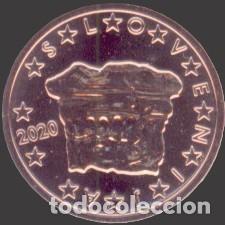 Euros: Slovenia 2 Cent 2020 Uncirculated UNC