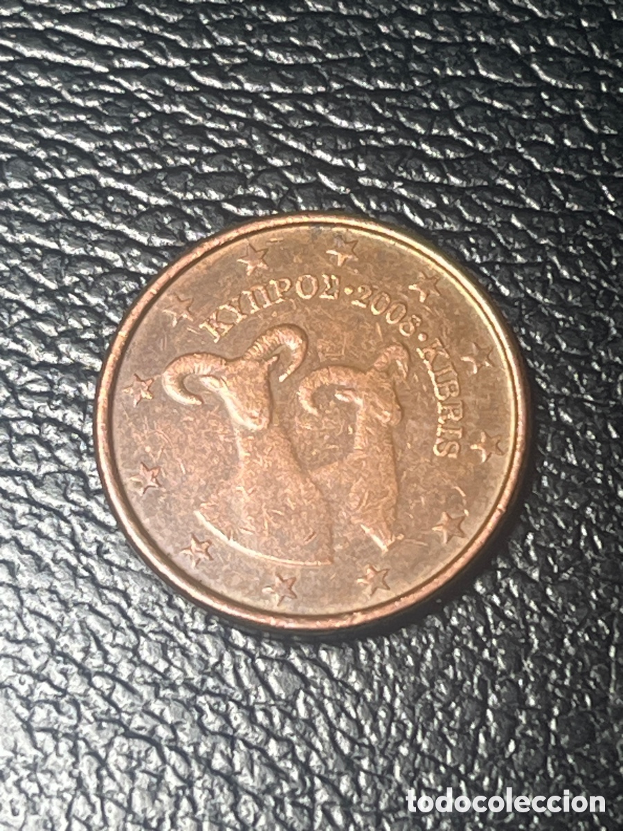 Euros: Moneda 1 c&eacute;ntimo euro Chipre | 2008