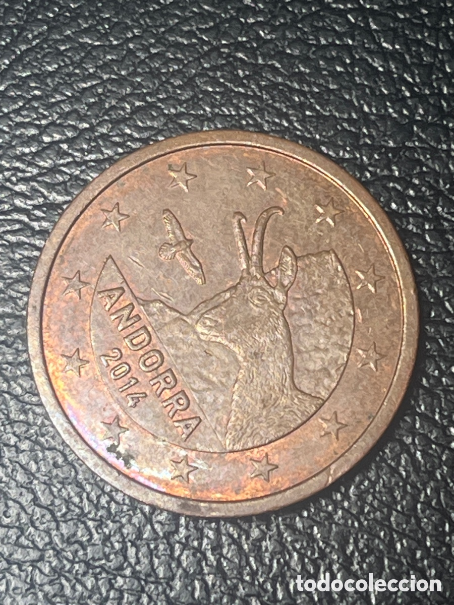 Euros: Moneda 5 c&eacute;ntimos Andorra | 2014
