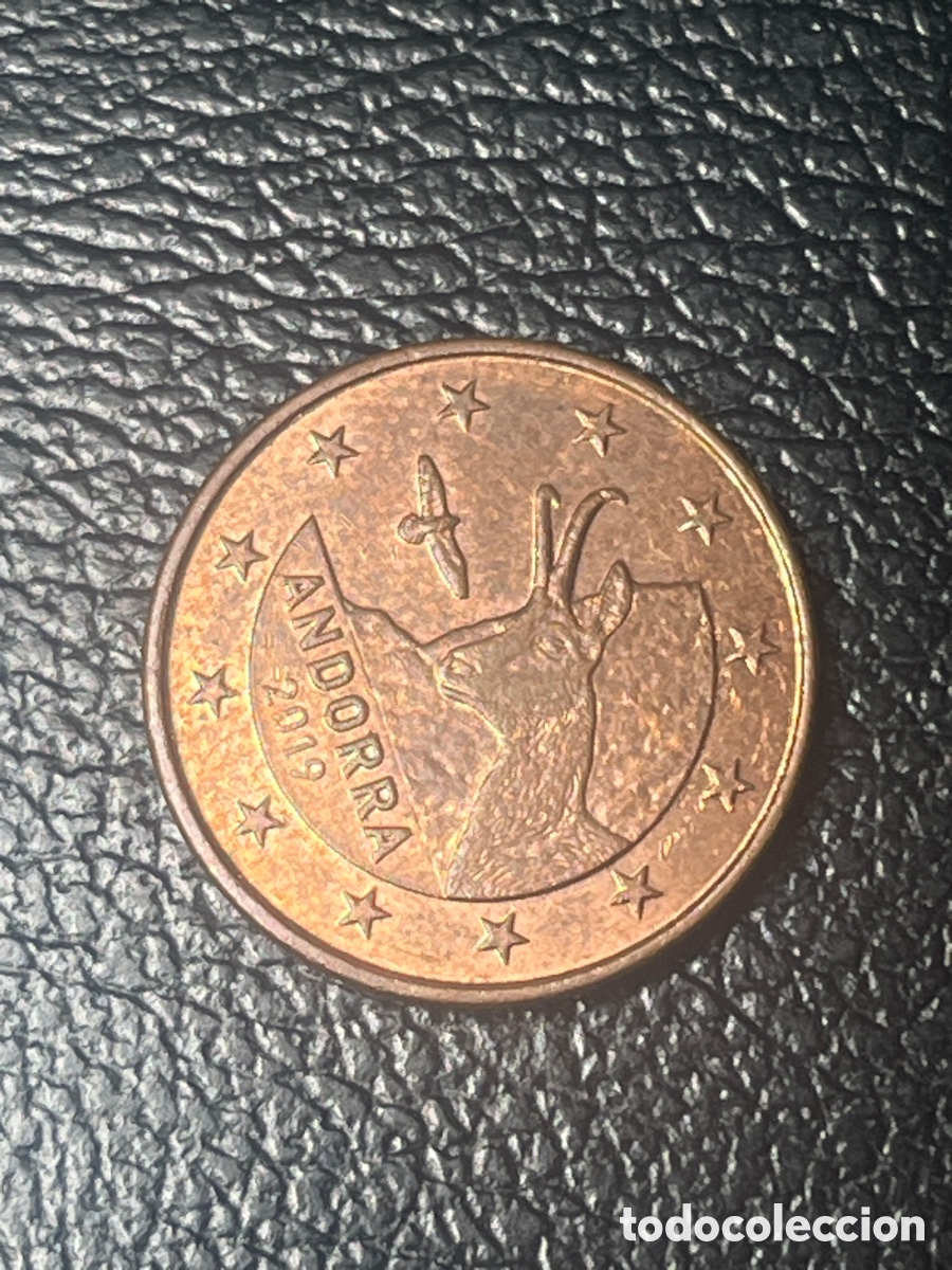 Euros: Moneda 1 c&eacute;ntimo Andorra | 2019