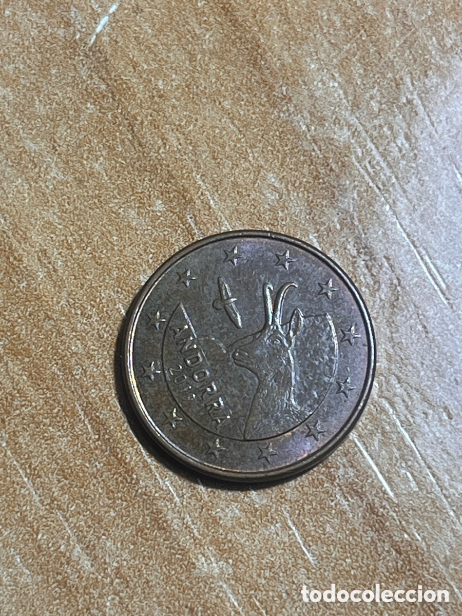 Euros: Moneda 1 c&eacute;ntimo Andorra | 2019