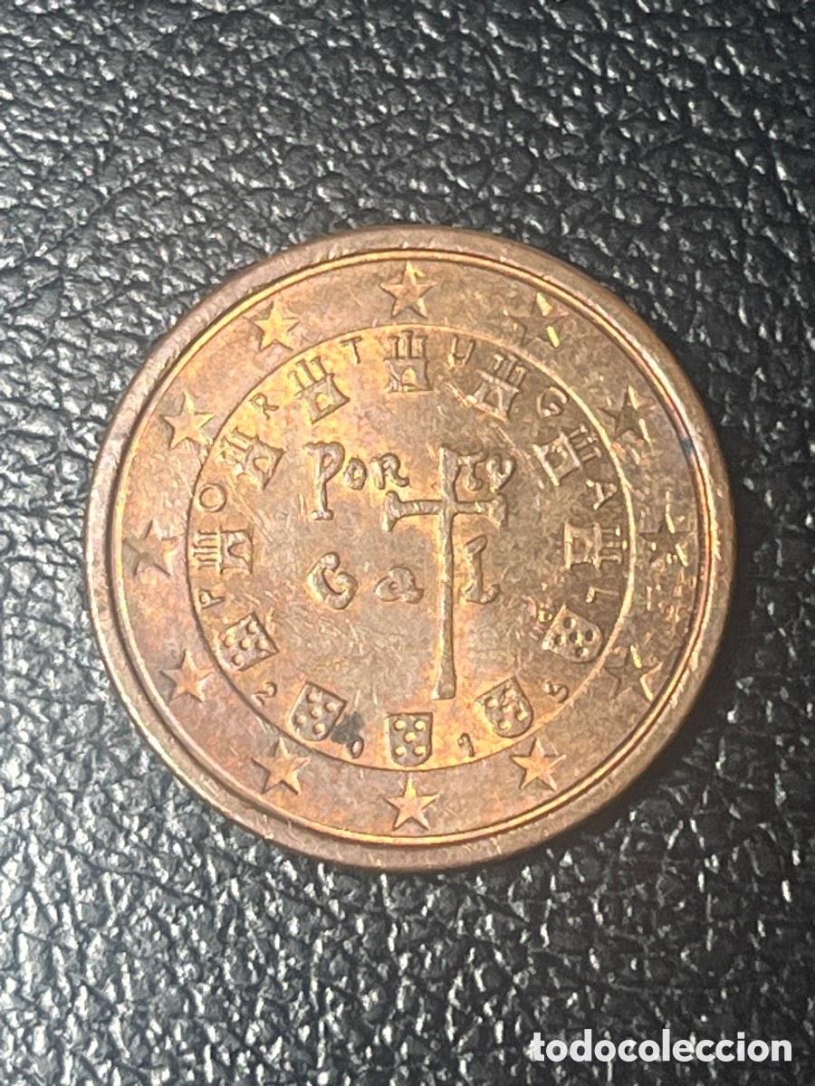 Euros: Moneda 2 centimos Portugal | 2015