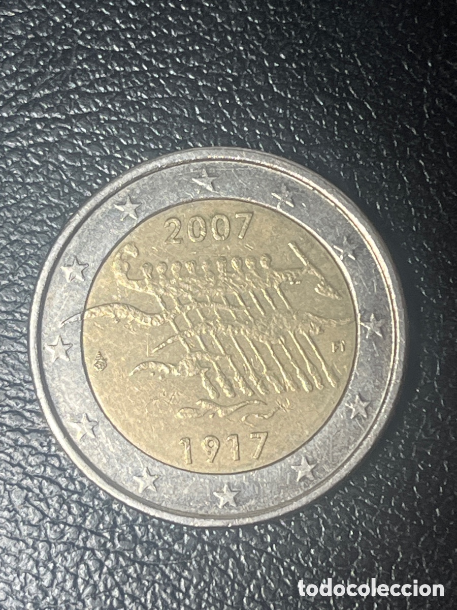Euros: 2 euros 2007 Independencia Finlandia | Moneda Conmemorativa
