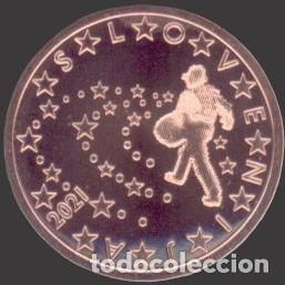 Euros: Slovenia 5 Cent 2021 Uncirculated UNC