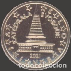 Euros: Slovenia 10 Cent 2021 Uncirculated UNC