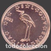 Euros: Slovenia 1 Cent 2022 Uncirculated UNC
