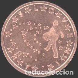 Euros: Slovenia 5 Cent 2022 Uncirculated UNC
