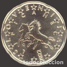 Euros: Slovenia 20 Cent 2022 Uncirculated UNC