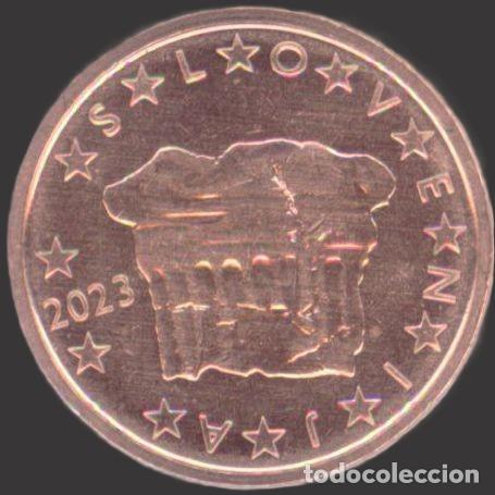 Euros: Slovenia 2 Cent 2023 Uncirculated UNC