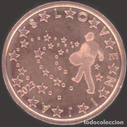 Euros: Slovenia 5 Cent 2023 Uncirculated UNC