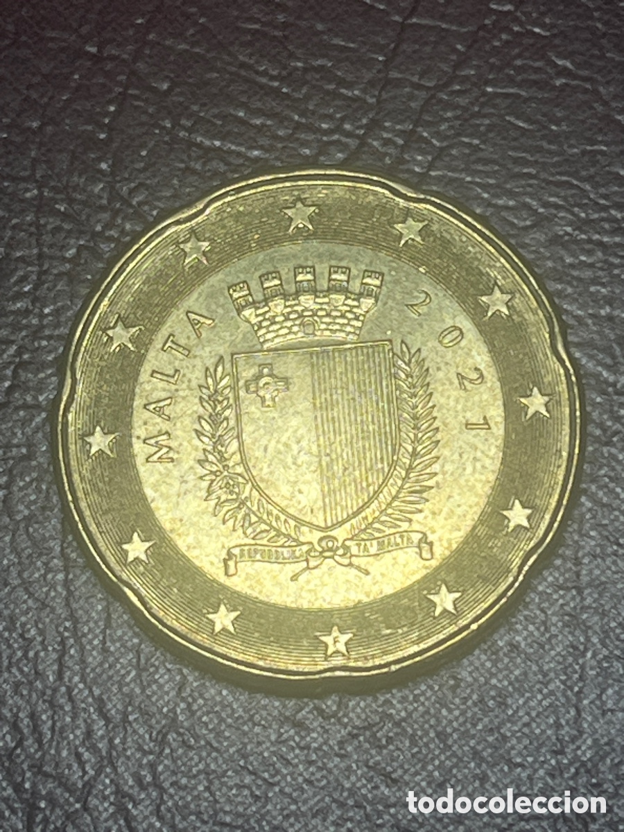 Euros: Moneda 20 centimos Malta | 2021