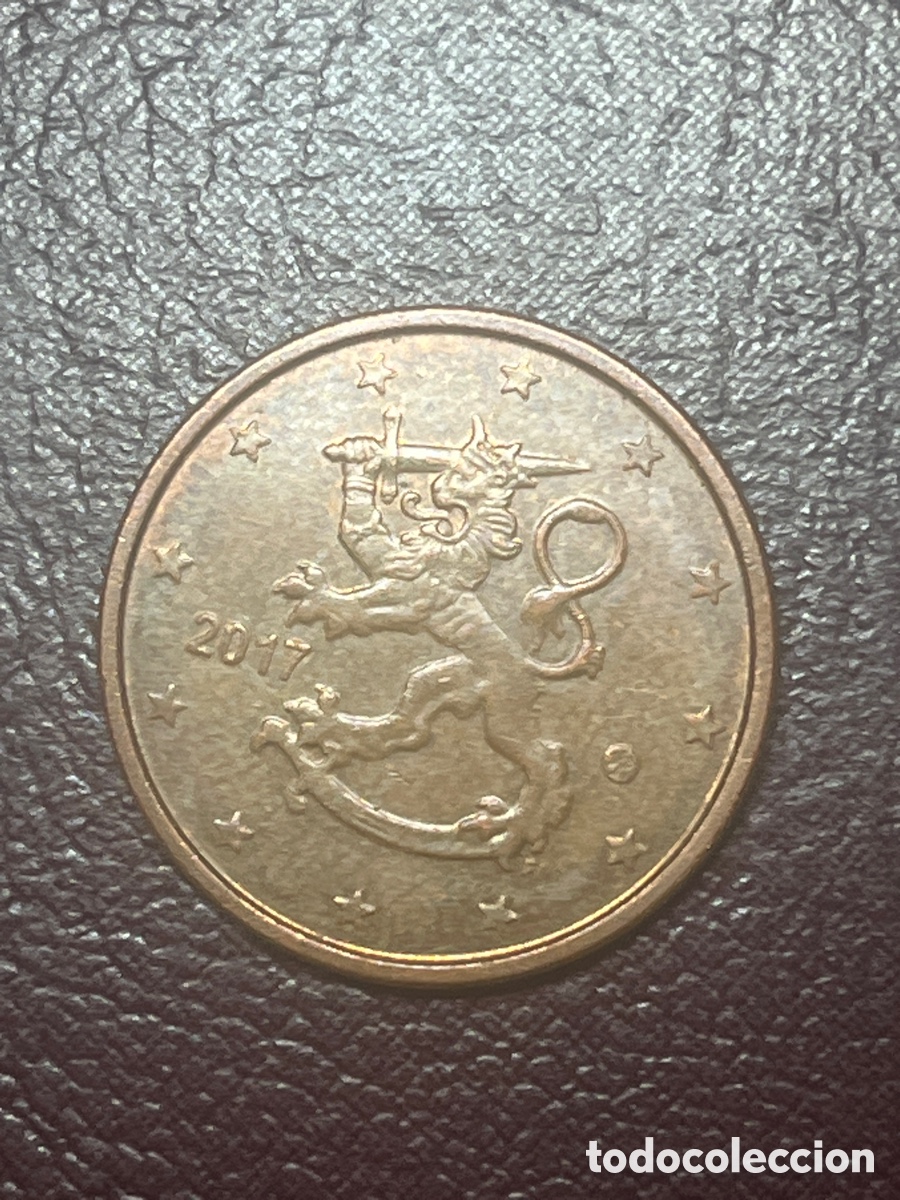 Euros: Moneda 5 c&eacute;ntimos euro Finlandia | 2017