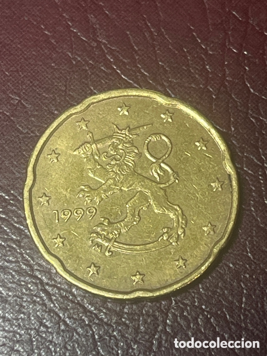 Euros: Moneda 20 c&eacute;ntimos euro Finlandia | 1999