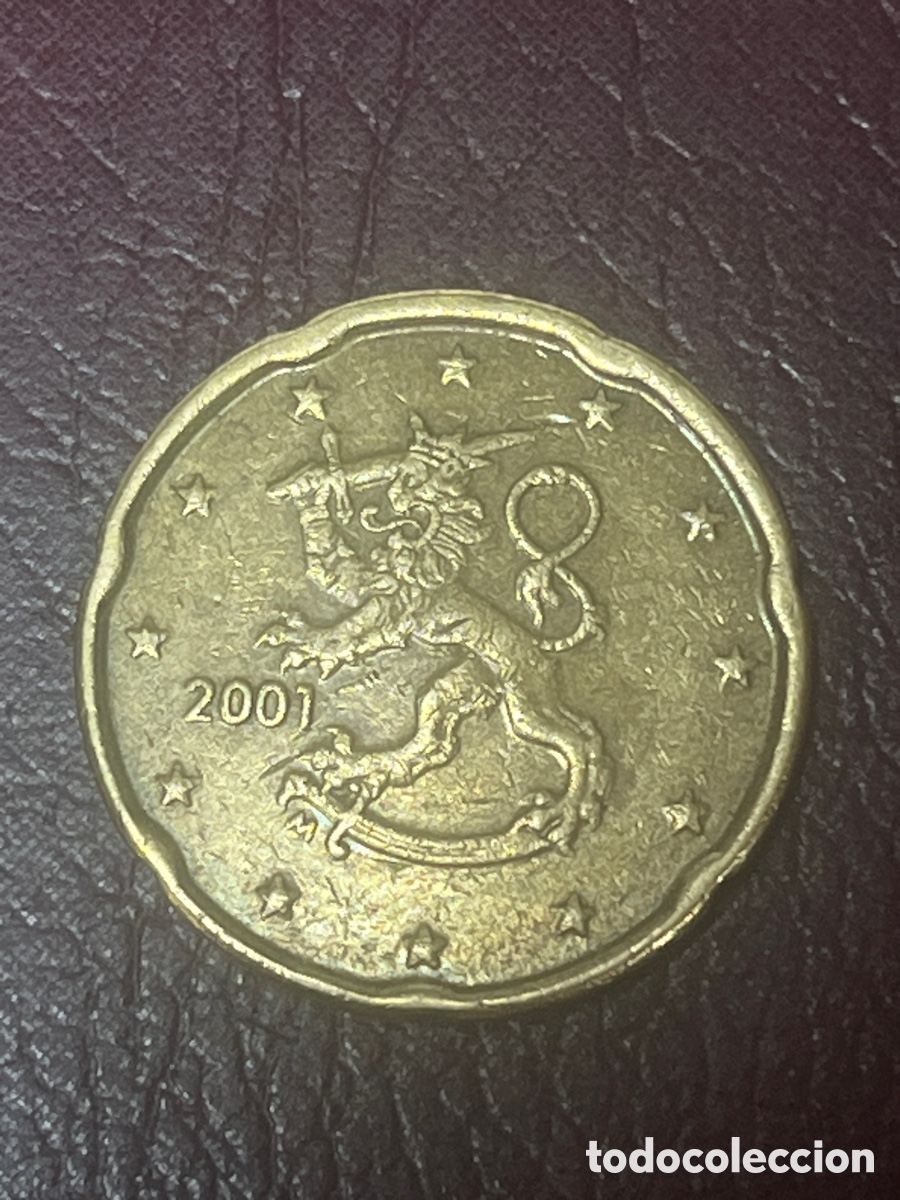 Euros: Moneda 20 c&eacute;ntimos euro Finlandia | 2001