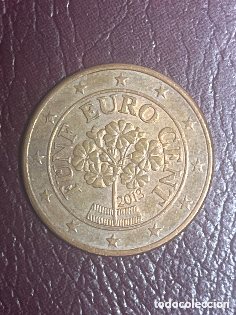 Euros: Moneda 5 c&eacute;ntimos euro Austria | 2013