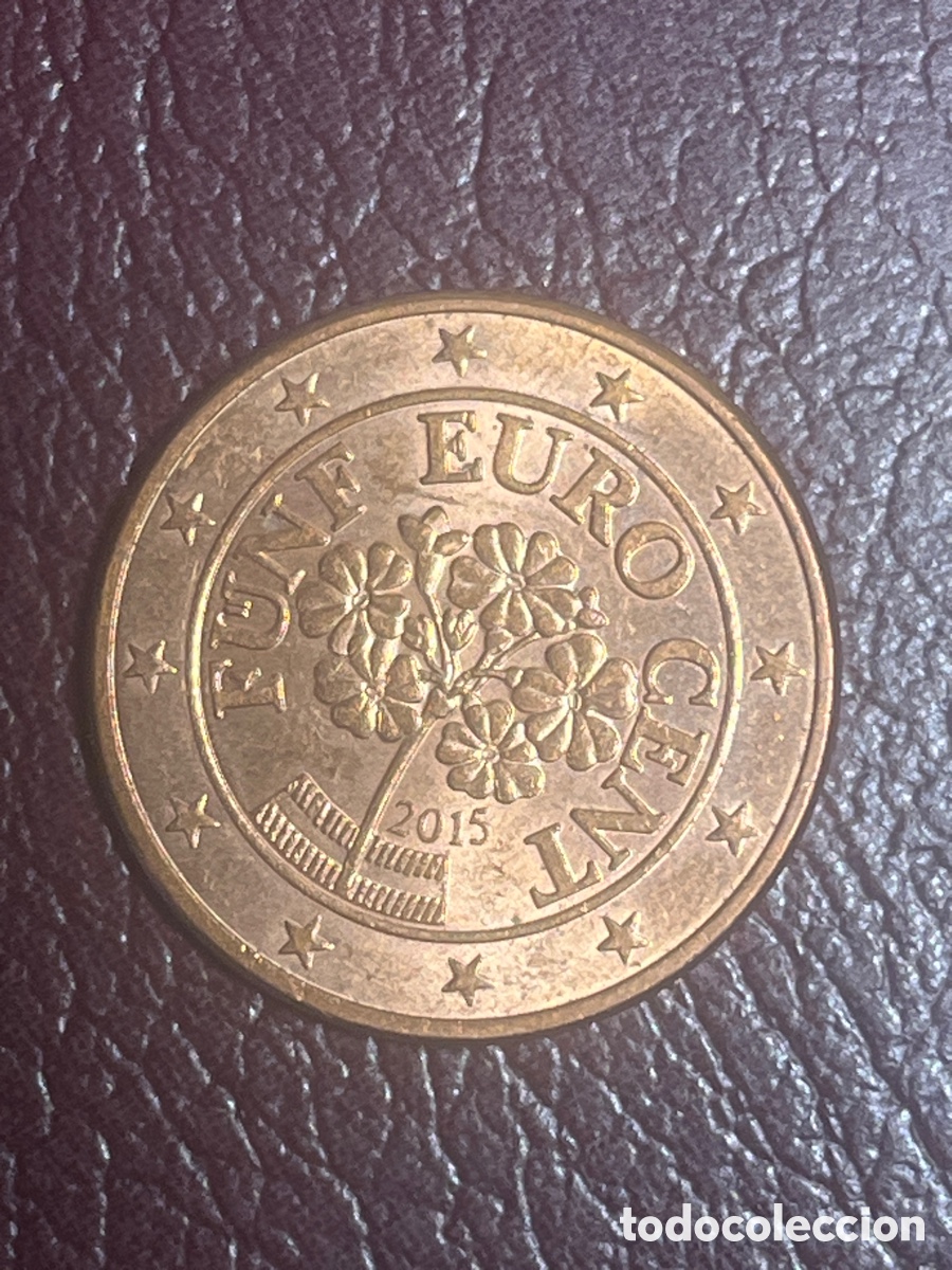 Euros: Moneda 5 c&eacute;ntimos euro Austria | 2015