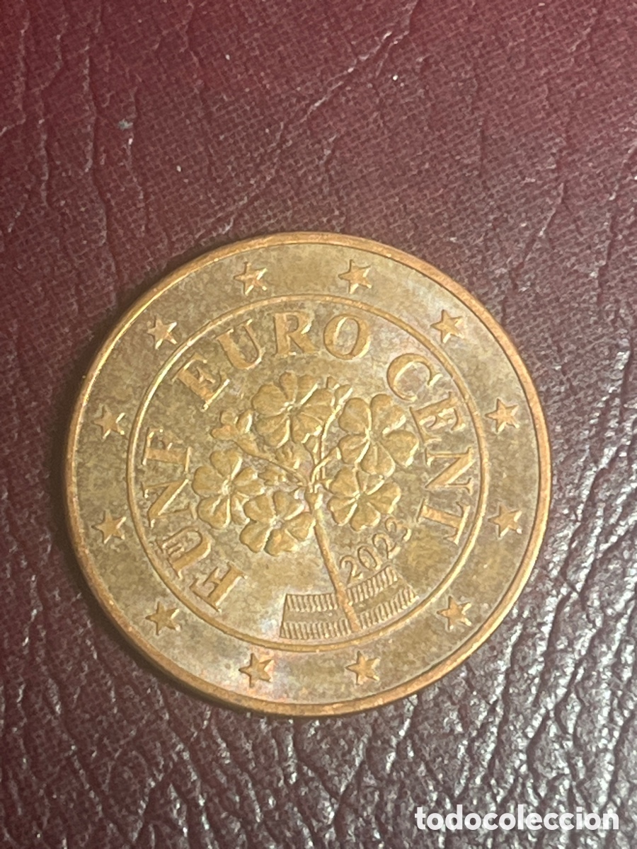 Euros: Moneda 5 centimos euro Austria | 2023