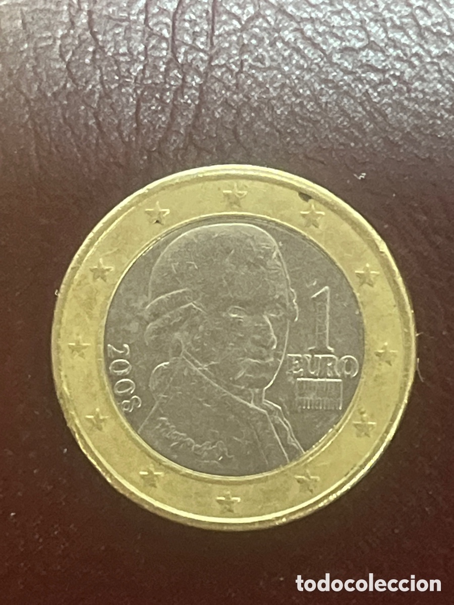 Euros: Moneda 1 euro Austria | 2008