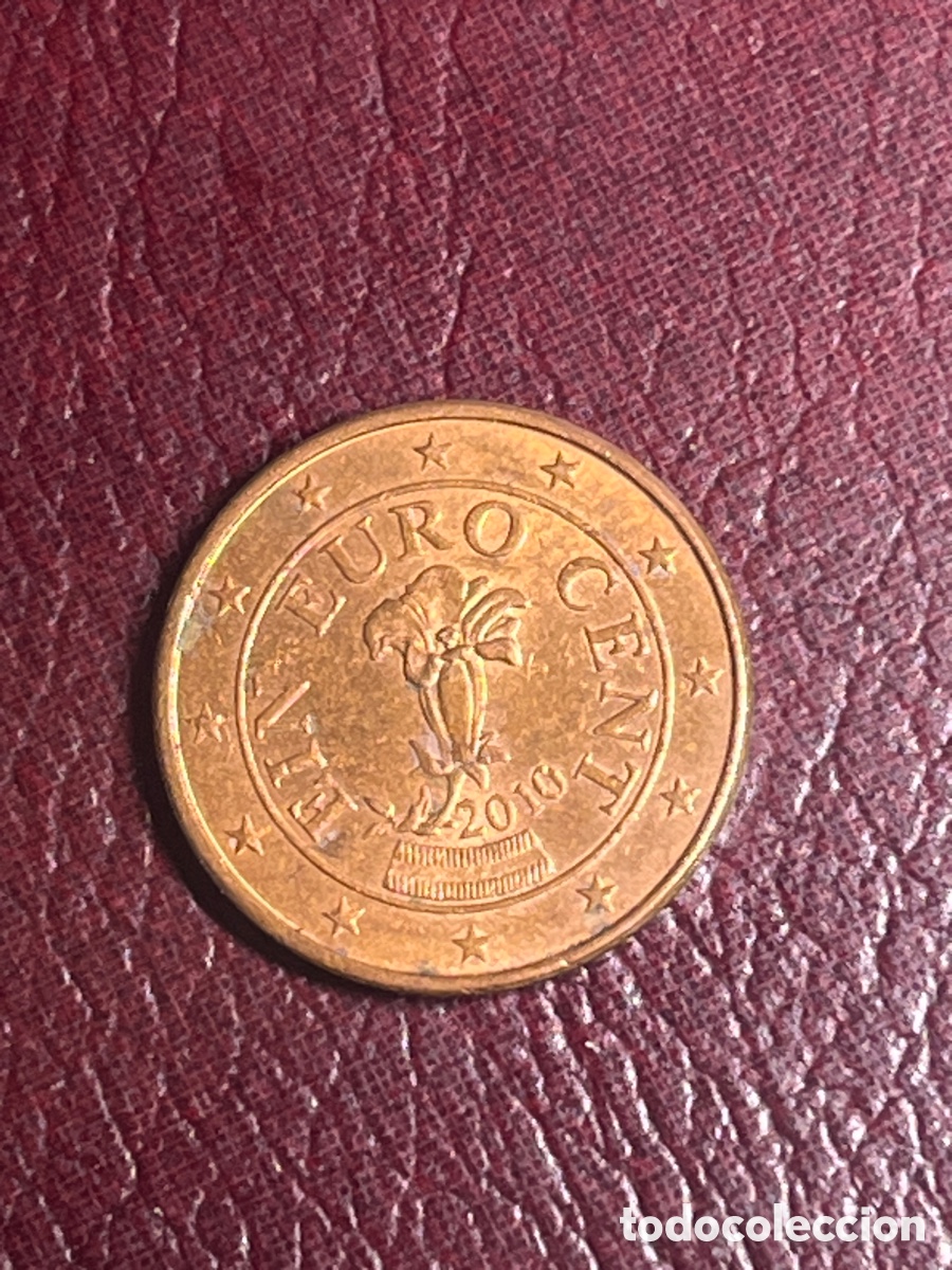 Euros: Moneda 1 c&eacute;ntimo euro Austria | 2010