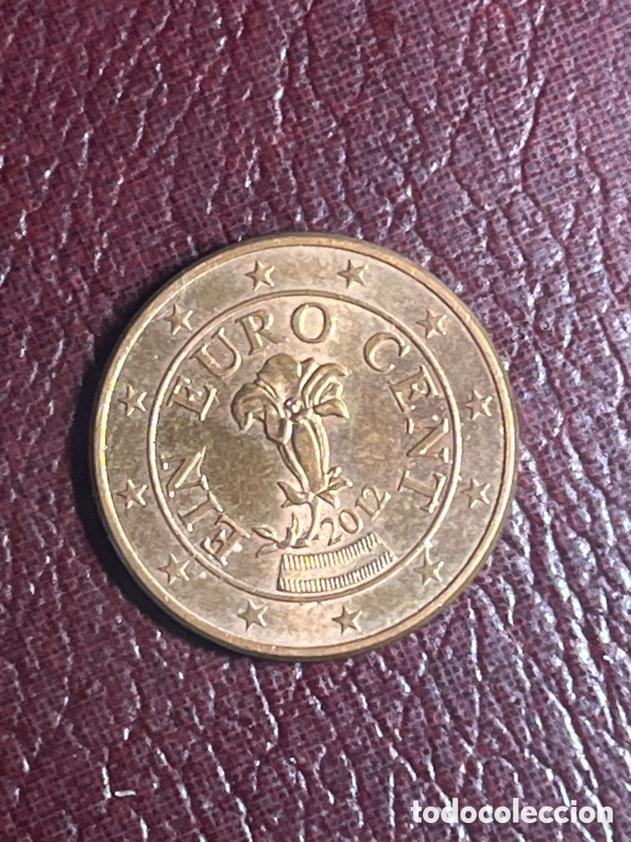 Euros: Moneda 1 c&eacute;ntimo euro Austria | 2012