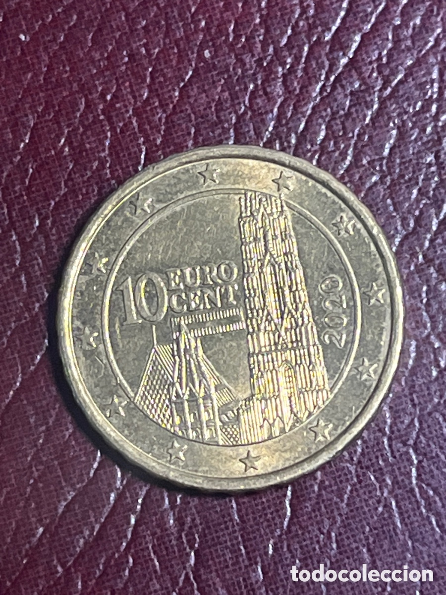 Euros: Moneda 10 c&eacute;ntimos euro Austria | 2020