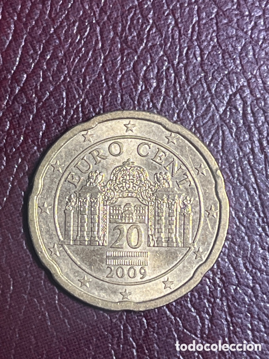 Euros: Moneda 20 c&eacute;ntimos euro Austria | 2009