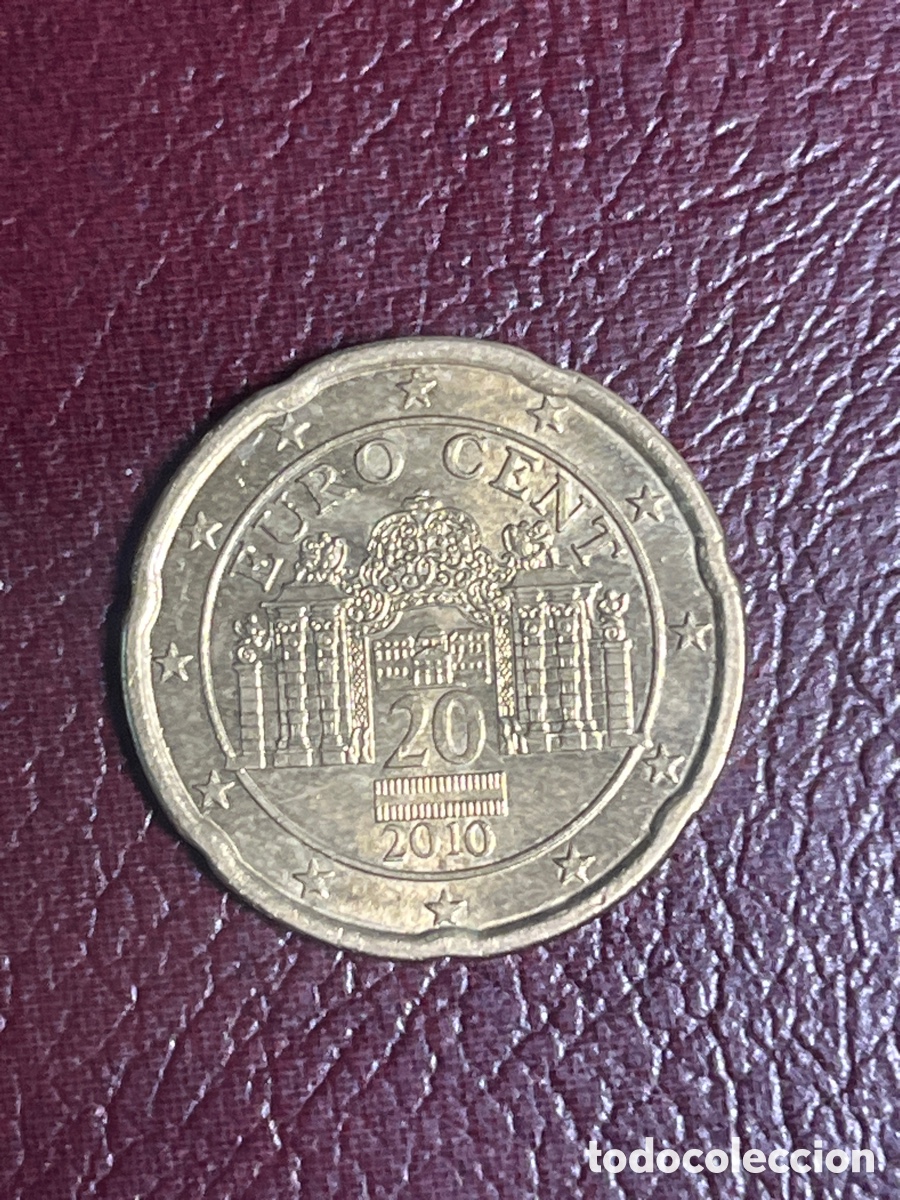 Euros: Moneda 20 c&eacute;ntimos euro Austria | 2010
