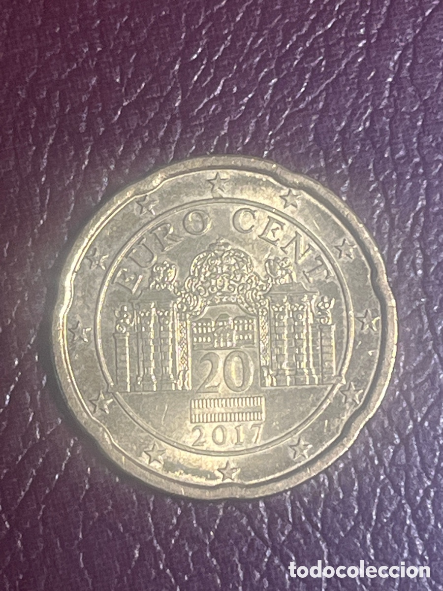 Euros: Moneda 20 c&eacute;ntimos euro Austria | 2017