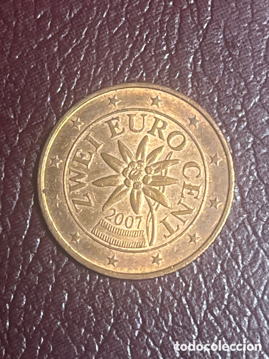 Euros: Moneda 2 c&eacute;ntimos euro Austria | 2007