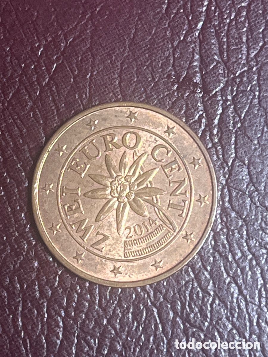 Euros: Moneda 2 c&eacute;ntimos euro Austria | 2014