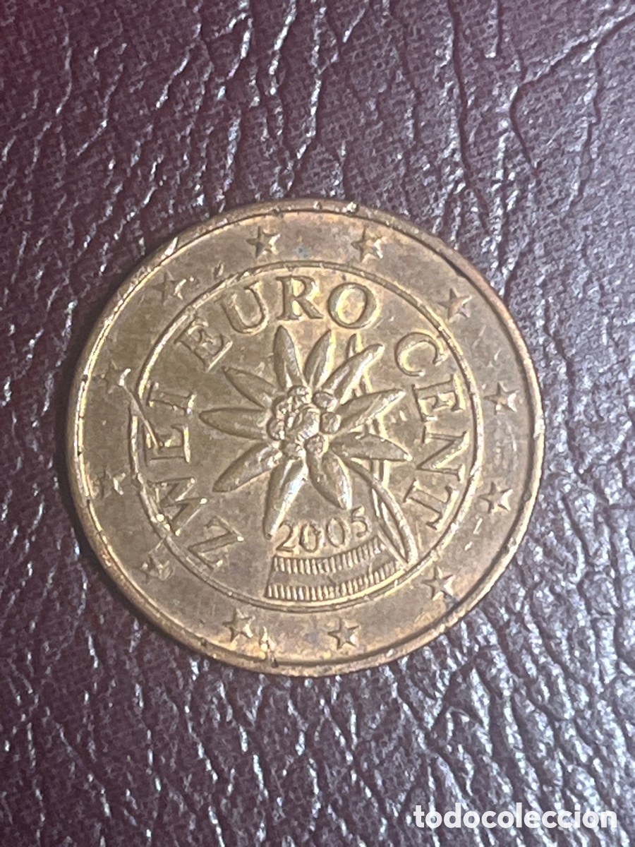 Euros: Moneda 2 c&eacute;ntimos euro Austria | 2005