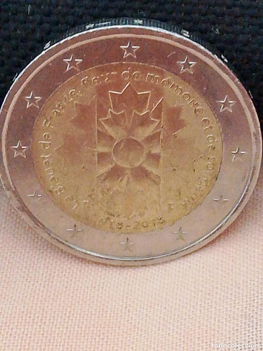Euros: Moneda conmemorativa 2 euro Francia 2018