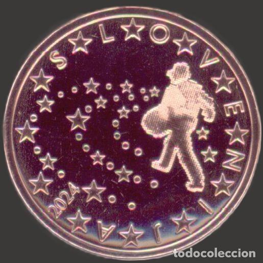 Euros: Slovenia 5 Cent 2024 Uncirculated UNC