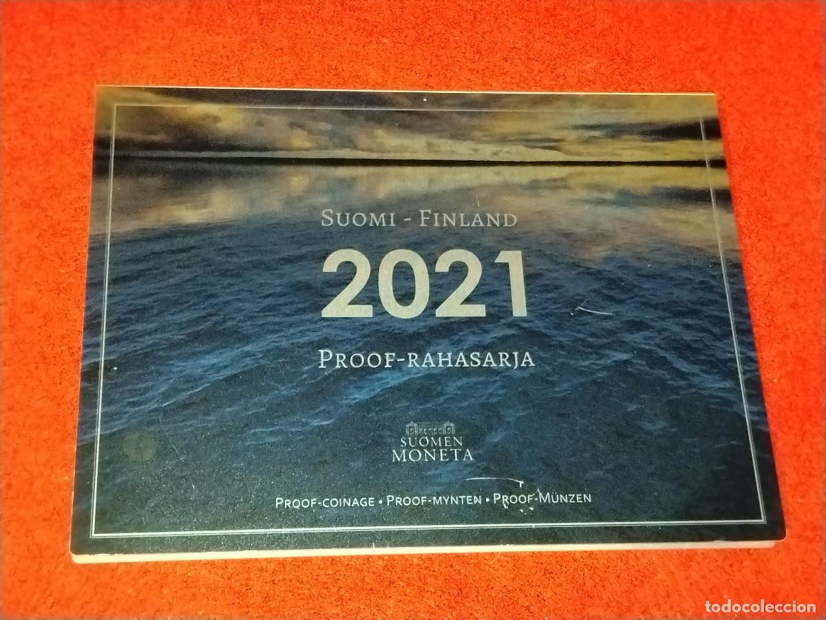 Euros: Juego de monedas de euro de Finlandia con acabado proof 2021