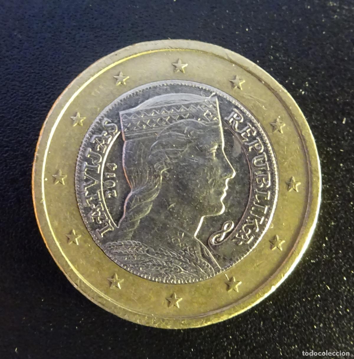 Euros: LETONIA 1 EURO 2014. - Foto 1