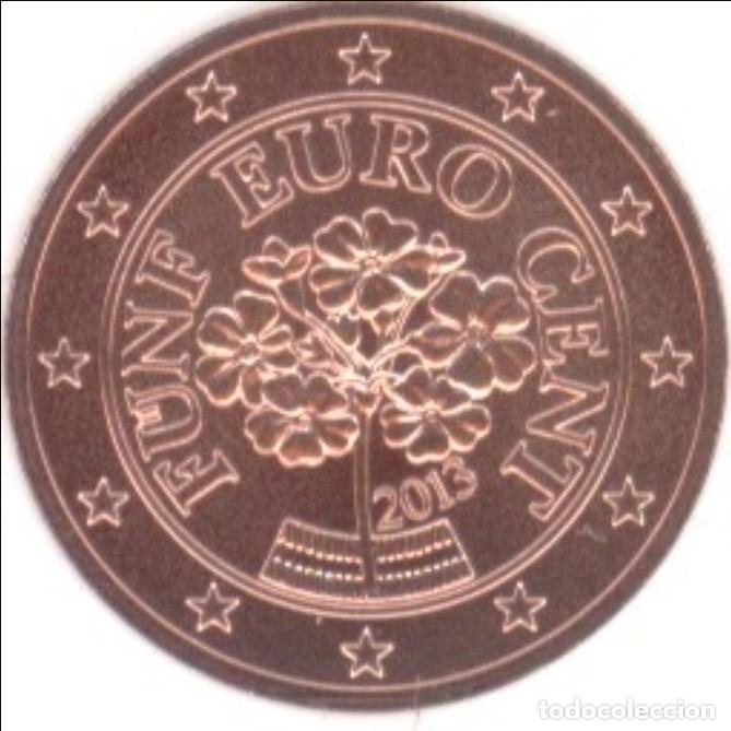 Euros: MONEDA 5 CTS AUSTRIA 2013 - SIN CIRCULAR