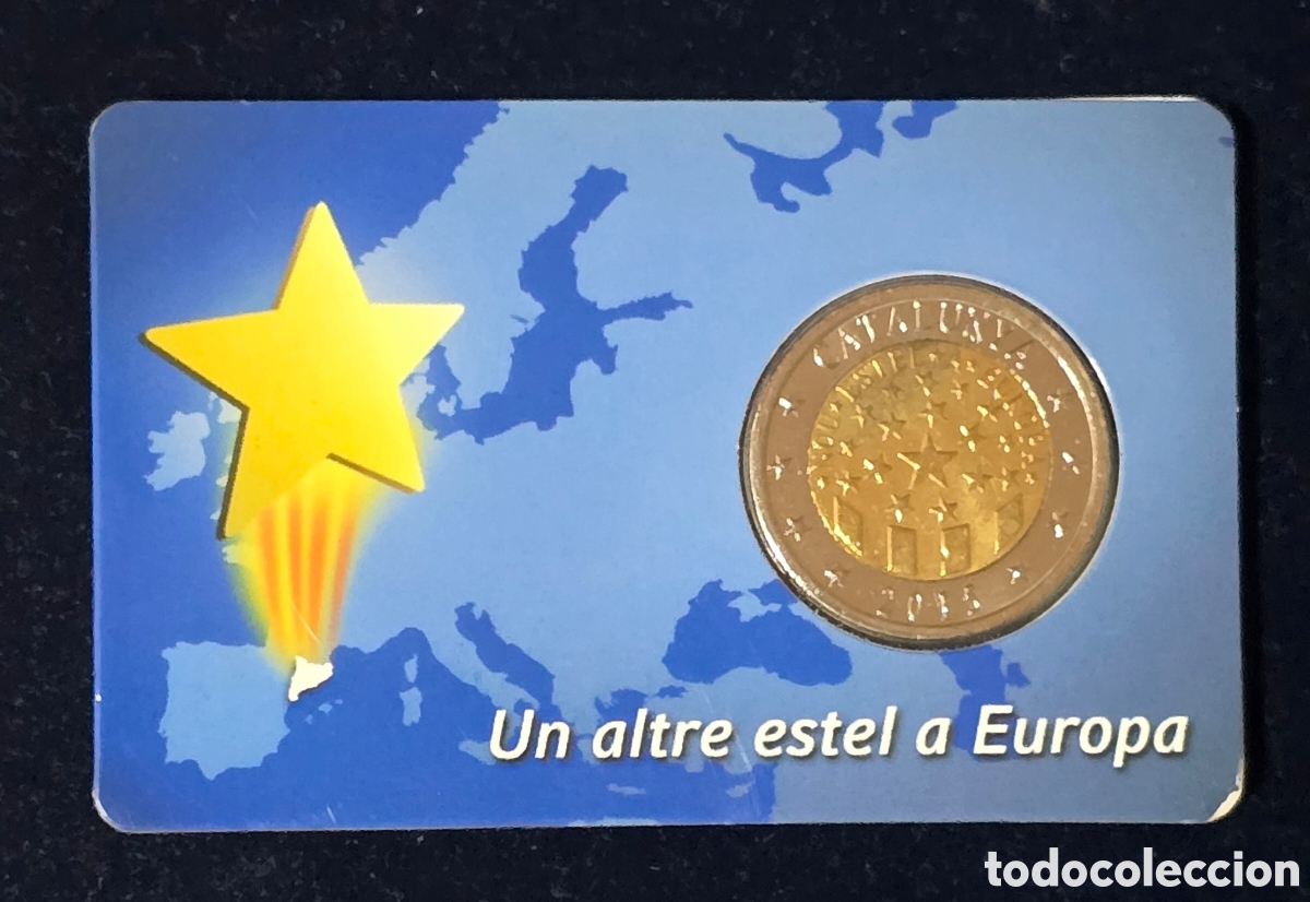 Euros: Blister de 2&euro; prueba Catalu&ntilde;a 2015