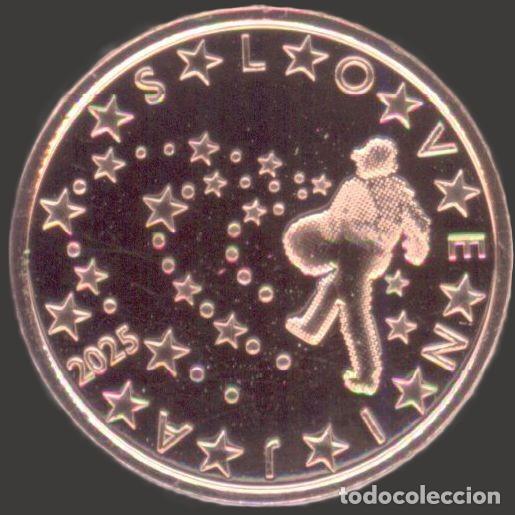Euros: Slovenia 5 Cent 2025 Uncirculated UNC
