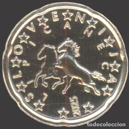Euros: Slovenia 20 Cent 2025 Uncirculated UNC