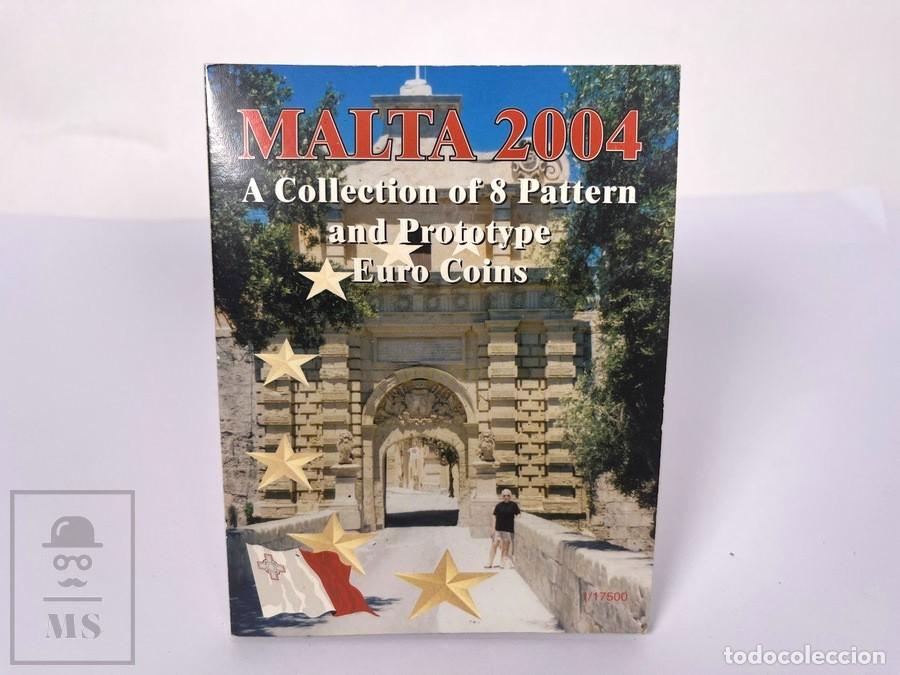 Euros: Cartera Euros / Pruebas - Europruebas Malta 2004 - 8 Valores - Proof