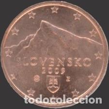 Euros: Slovakia 2 Cent 2009 Uncirculated UNC