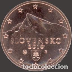 Euros: Slovakia 1 Cent 2010 Uncirculated UNC